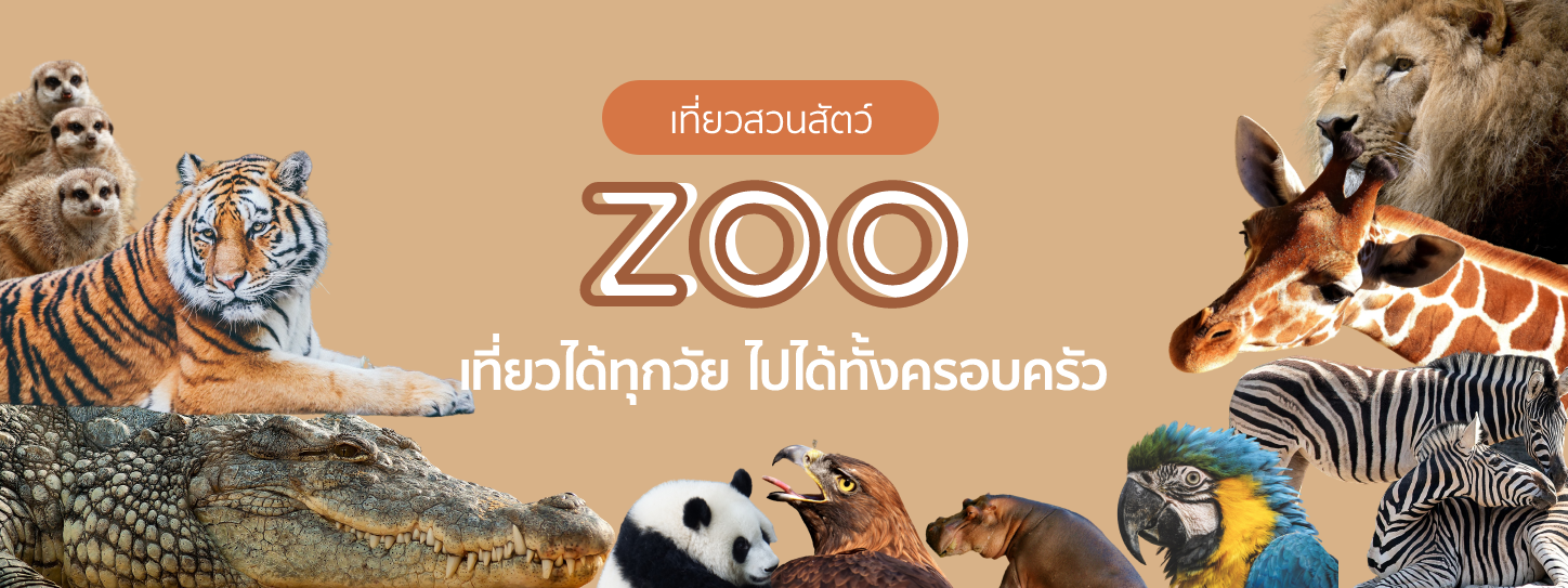 เที่ยวสวนสัตว์ - รวม 17 สวนสัตว์ทั่วไทย เที่ยวได้ทุกวัย ไปได้ทั้งครอบครัว