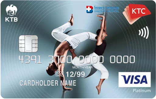 บัตรเครดิต KTC - BANGKOK HOSPITAL VISA - โรงพยาบาลกรุงเทพ บัตรเครดิต Ktc - Bangkok Hospital Visa - โรงพยาบาลกรุงเทพ