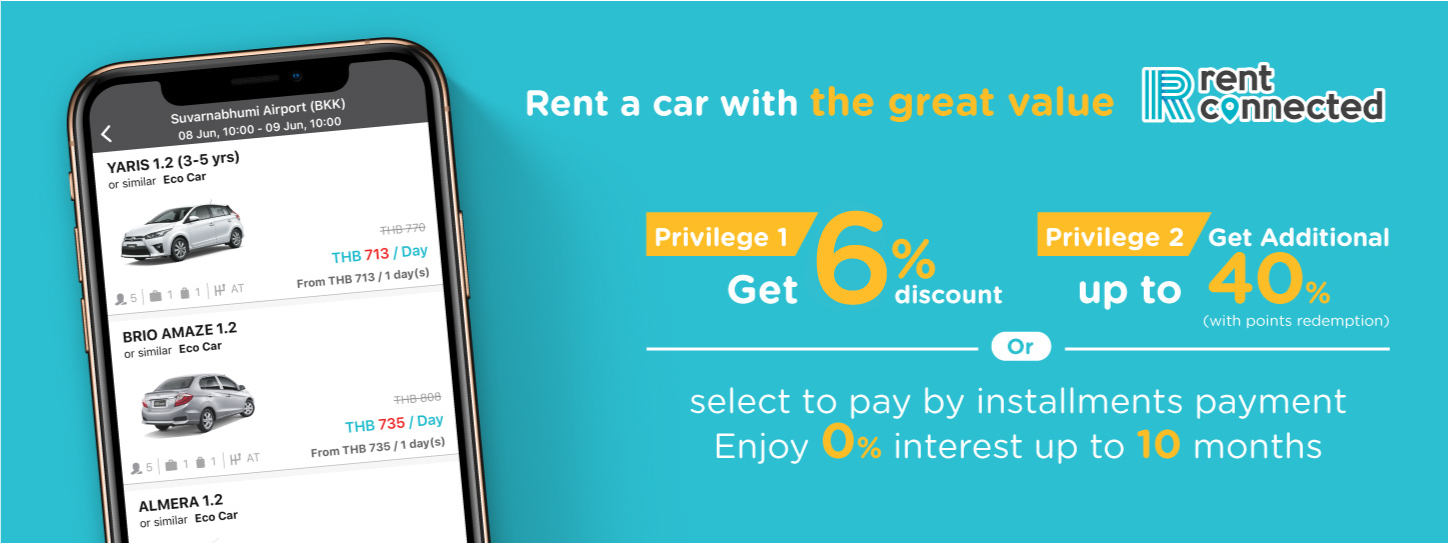 Privilege for KTC card members at Rent Connected