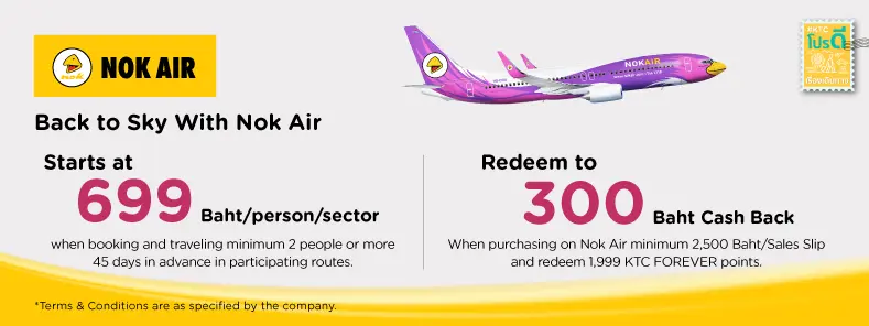 Back to Sky with Nok Air