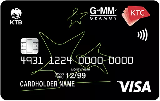 บัตรเครดิต KTC - GMM GRAMMY VISA