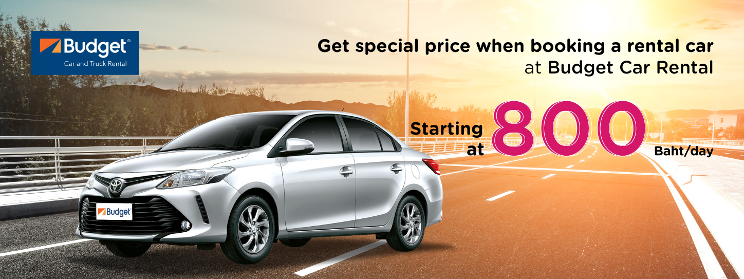Get special price when booking a rental car at Budget Car ...