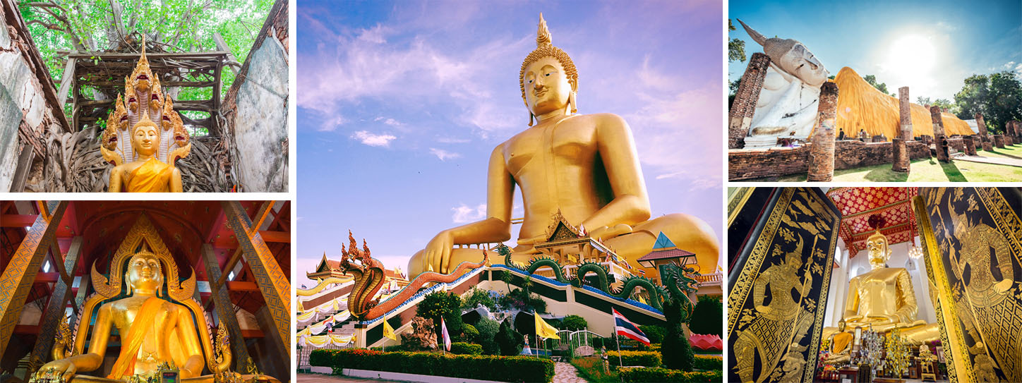 ไหว้พระ 6 วัด อ่างทอง เที่ยวเมืองรองใกล้เมืองกรุง เสริมสิริมงคล
