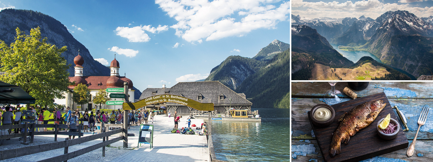 เคอนิชส์เซ Konigssee ทะเลสาบแห่งแคว้นบาวาเรีย bavaria เยอรมนี