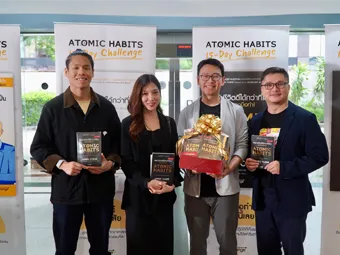 เคทีซี–ซีเอ็ด ชวนต่อยอดแนวคิด Atomic Habits เปลี่ยนความรู้ให้กลายเป็นนิสัยที่สร้างผลลัพธ์จริง