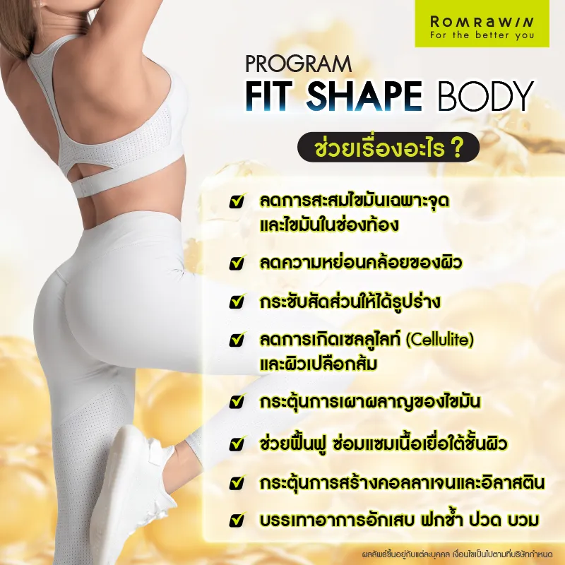 Fit Shape Body คืออะไร? ทำไมถึงช่วยลดไขมันได้โดยไม่เจ็บตัว