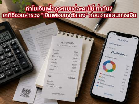 ทำไมเงินเฟ้อกระทบแต่ละคนไม่เท่ากัน? เคทีซีชวนสำรวจ “เงินเฟ้อของตัวเอง” ก่อนวางแผนการเงิน