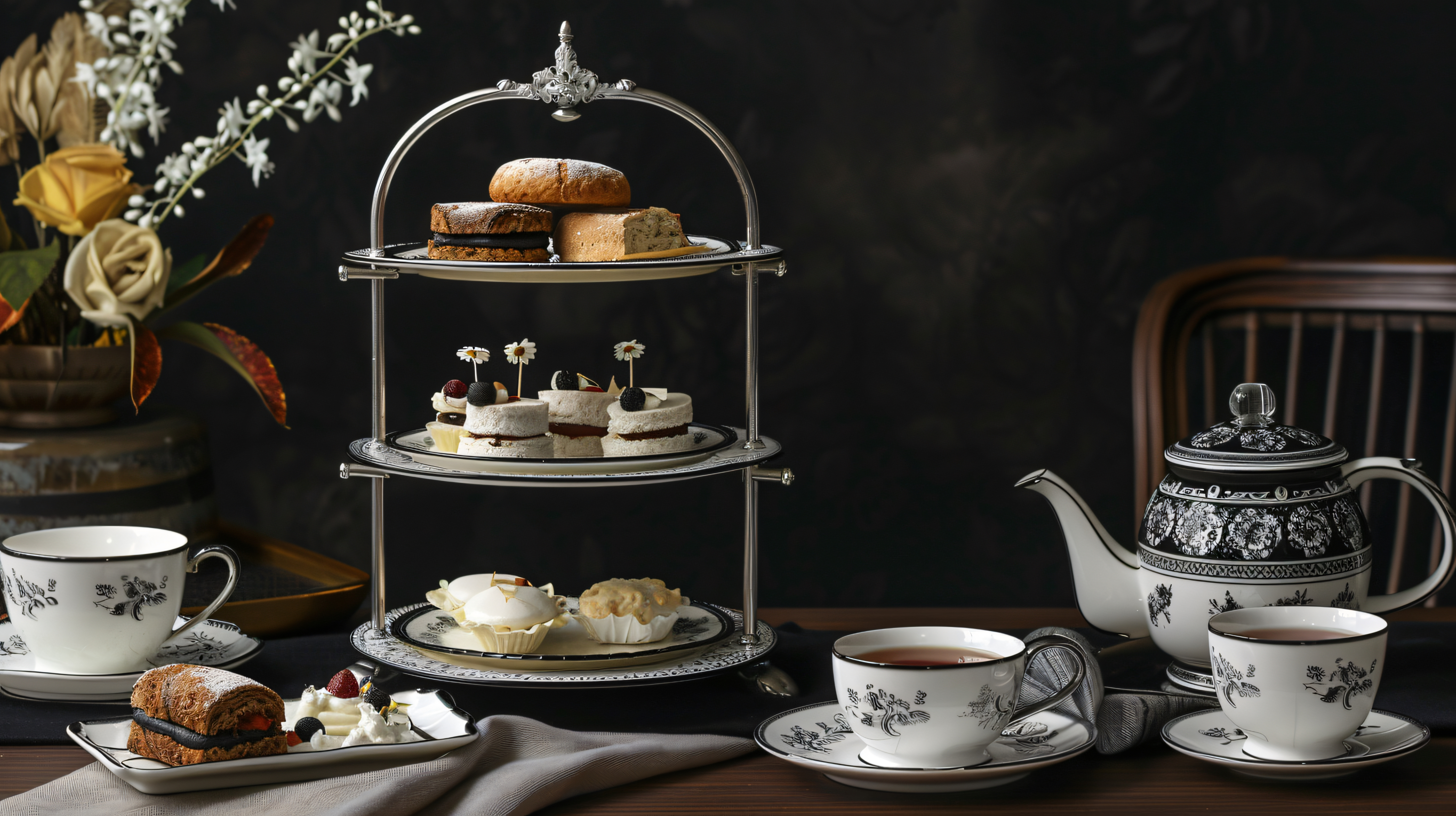 สิทธิพิเศษซื้อชุดน้ำชา ยามบ่าย สำหรับ 2 ท่าน