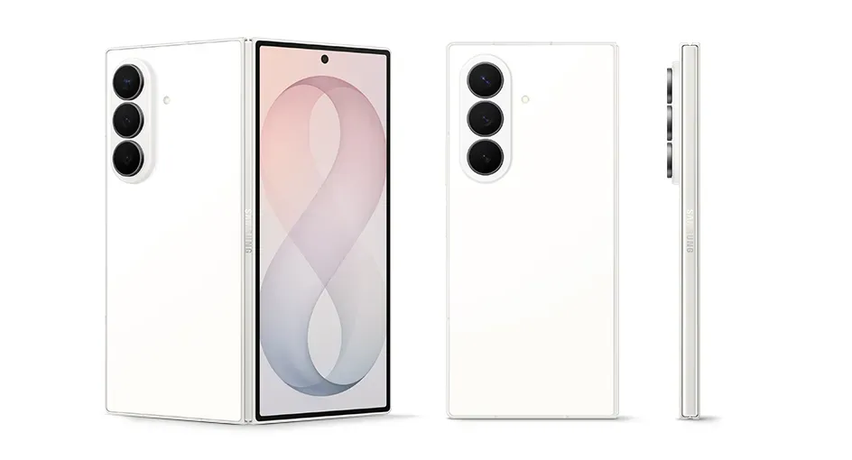 ตัวเครื่องเต็มของ Samsung Galaxy Z Fold 8 Ultra Cream ตัวเครื่องเต็มของ Samsung Galaxy Z Fold 8 Ultra Cream