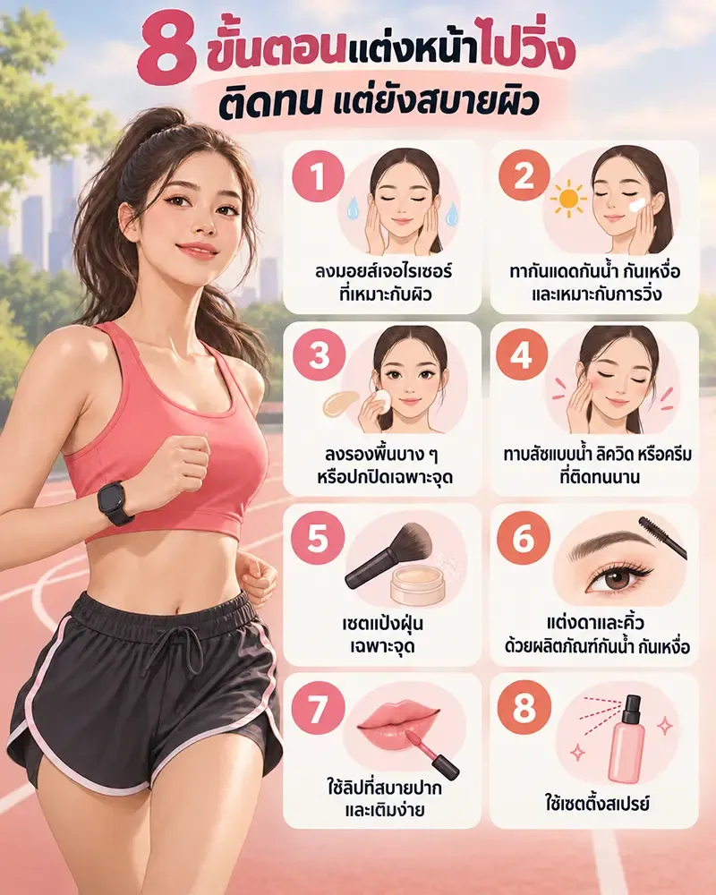 แต่งหน้าแล้วเป็นคราบ แก้ยังไง? แต่งหน้าแล้วเป็นคราบ แก้ยังไง?