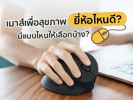 เมาส์เพื่อสุขภาพยี่ห้อไหนดี? มีแบบไหนให้เลือกบ้าง? เมาส์เพื่อสุขภาพยี่ห้อไหนดี? มีแบบไหนให้เลือกบ้าง?