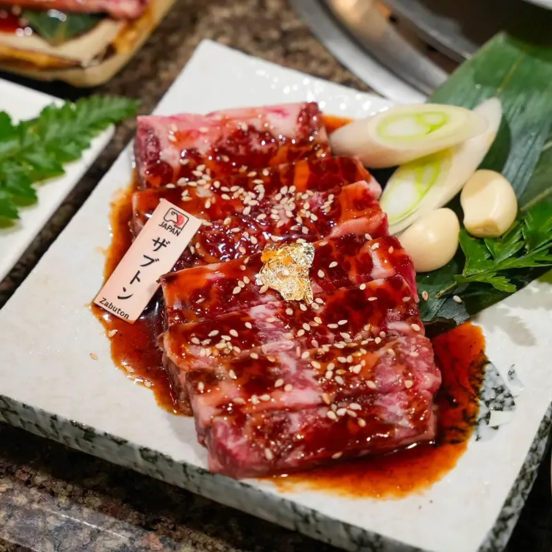 ร้านเนื้อย่างบุฟเฟ่ต์