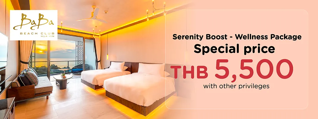 Baba Beach Club Hua Hin Luxury Pool Villa Hotel by Sri panwa