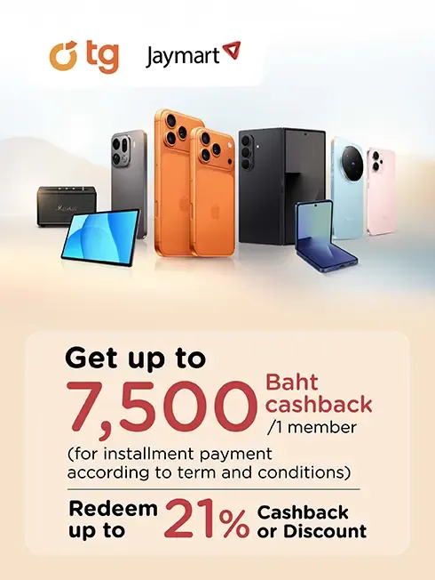 TG & JAYMART cash back