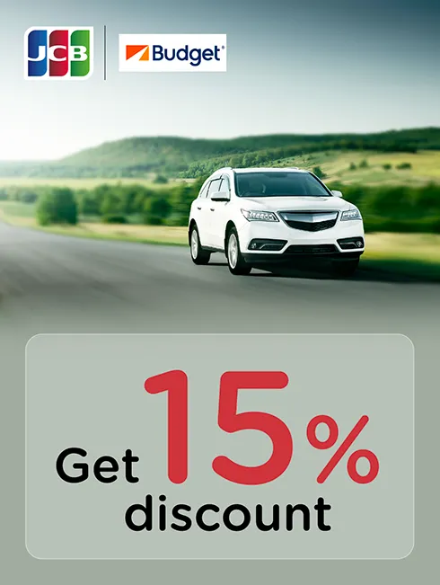Promotion at Budget Rent A Car with KTC JCB credit card