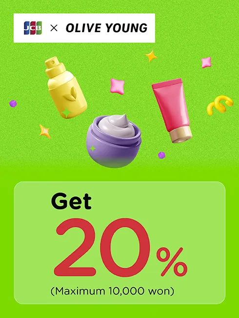 OLIVE YOUNG in South Korea x JCB OLIVE YOUNG in South Korea x JCB