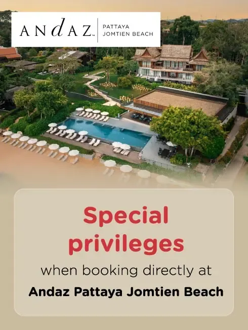 โปรโมชั่นที่ Andaz Pattaya Jomtien Beach กับบัตรเครดิต KTC โปรโมชั่นที่ Andaz Pattaya Jomtien Beach กับบัตรเครดิต KTC