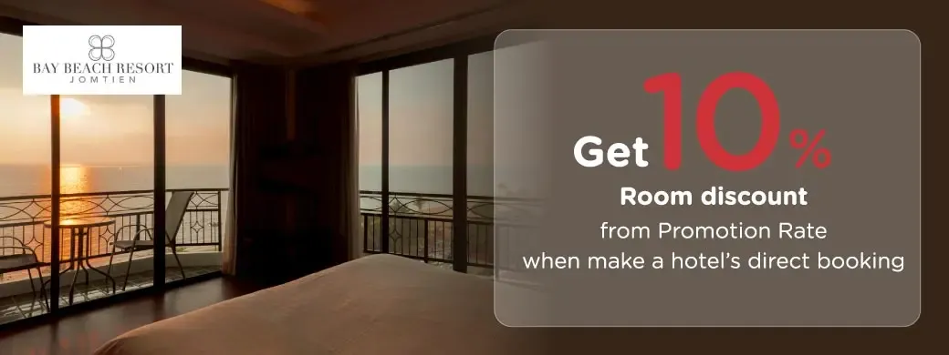 โปรโมชั่นที่ Bay Beach Resort Jomtien เฉพาะบัตรเครดิต KTC