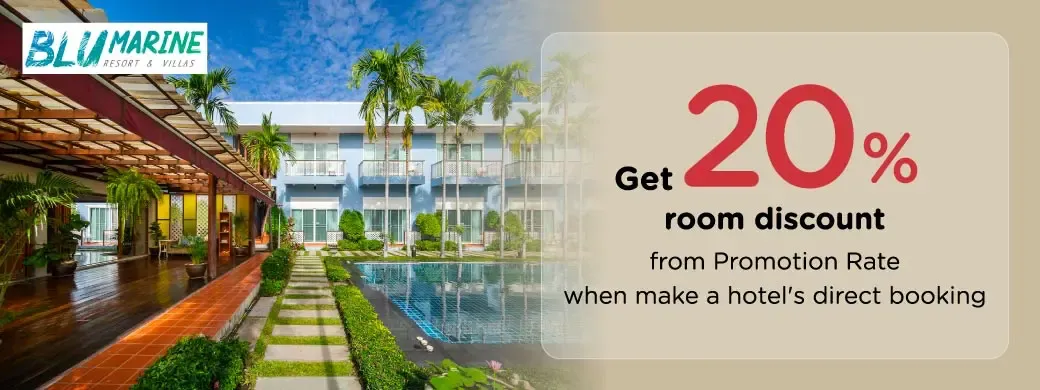 โปรโมชั่น ที่ BLU Marine Hua Hin Resort & Villas กับบัตรเครดิต KTC