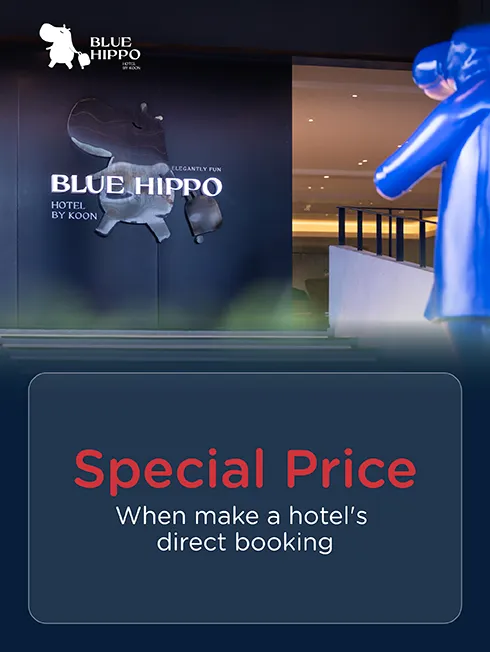 โปรโมชั่น ห้องพักที่ Blue Hippo Hotel กับบัตรเครดิต KTC โปรโมชั่น ห้องพักที่ Blue Hippo Hotel กับบัตรเครดิต KTC