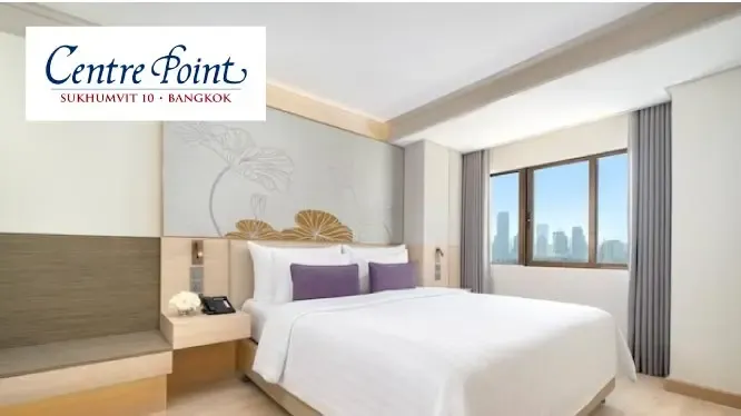 โปรโมชั่น Staycation Package และ ห้องอาหาร โรงแรมเซ็นเตอร์ พอยต์ สุขุมวิท 10 (Centre Point Hotel Sukhumvit 10) กับบัตรเครดิต KTC