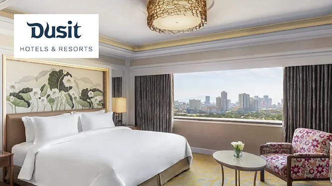 โปรโมชั่นห้องพักที่โรงแรมและรีสอร์ตในเครือดุสิต และโรงแรมอาศัย กับบัตรเครดิต KTC