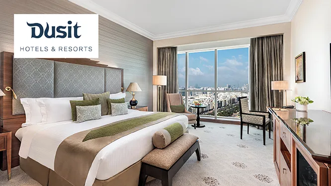 โปรโมชั่นห้องพักที่โรงแรมและรีสอร์ตในเครือดุสิต และโรงแรมอาศัย กับบัตรเครดิต KTC