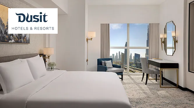 โปรโมชั่นห้องพักที่โรงแรมและรีสอร์ตในเครือดุสิต และโรงแรมอาศัย กับบัตรเครดิต KTC