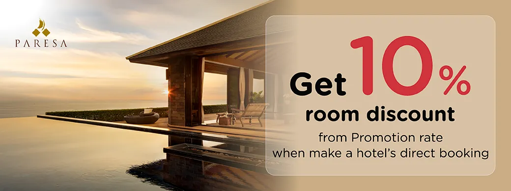 โปรโมชั่นที่โรงแรม Paresa Resort Phuket พิเศษเฉพาะบัตรเครดิต KTC