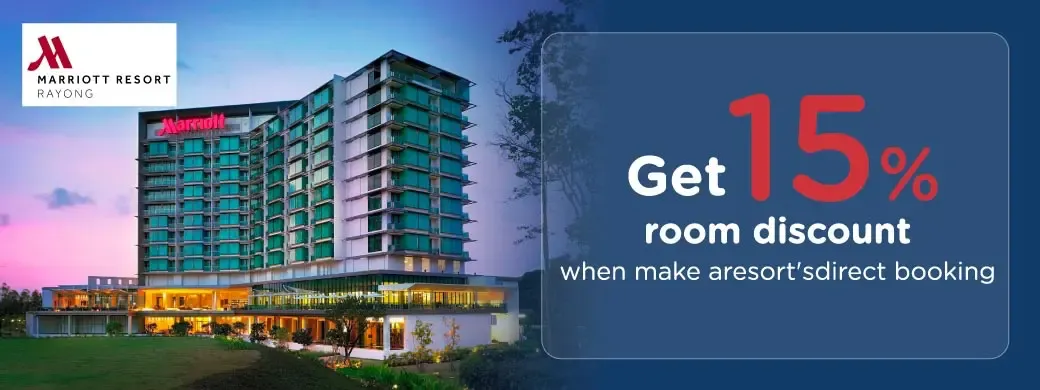 โปรโมชั่นที่ Rayong Marriott Resort & Spa เฉพาะบัตรเครดิต KTC เท่านั้น