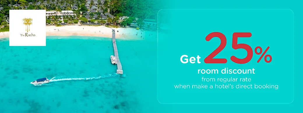 โปรโมชั่นที่ The Racha, Phuket (MICHELIN Key) เฉพาะบัตรเครดิต KTC