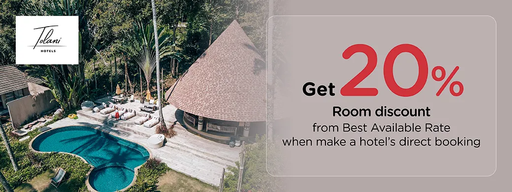 โปรโมชั่นที่ Tolani Hotels เฉพาะบัตรเครดิต KTC เท่านั้น