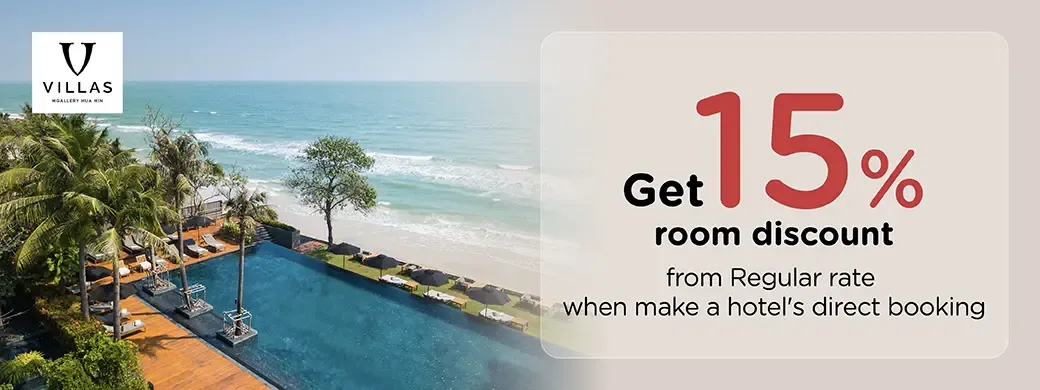 โปรโมชั่นที่ V Villas Hua Hin - MGallery Collection เฉพาะบัตรเครดิต KTC เท่านั้น