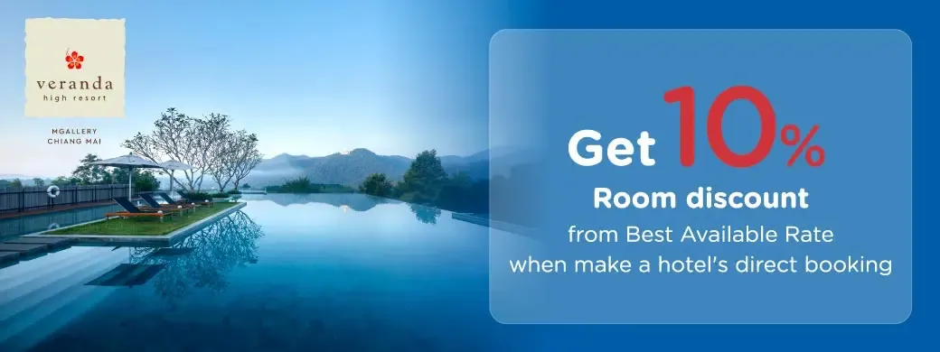 โปรโมชั่นที่ Veranda High Resort Chiang Mai - Mgallery Collection กับบัตรเครดิต KTC