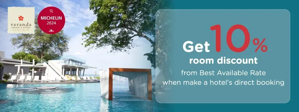 โปรโมชั่นที่ Veranda Resort & Villas Hua Hin Cha Am กับบัตรเครดิต KTC