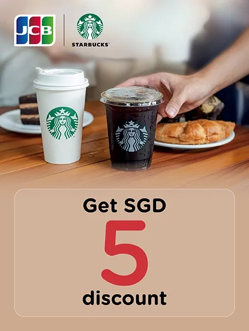 Starbucks in Singapore x JCB
