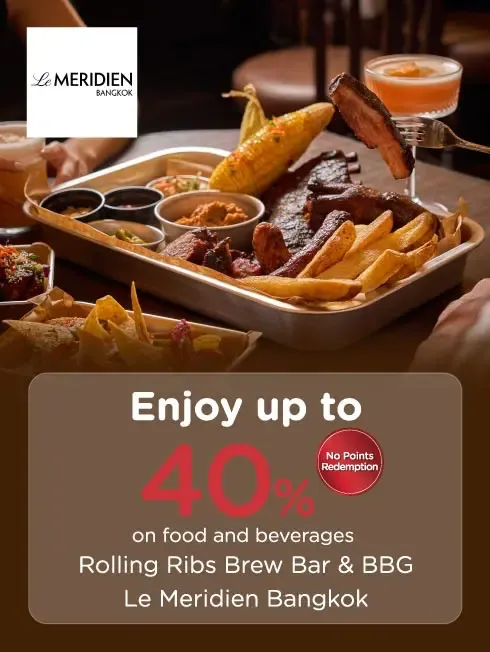 Rolling Ribs Brew Bar & BBQ, Le Méridien Bangkok