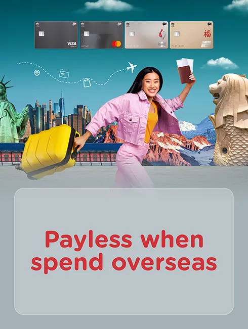Overseas | Payless when spend in foreign currency with KTC credit card