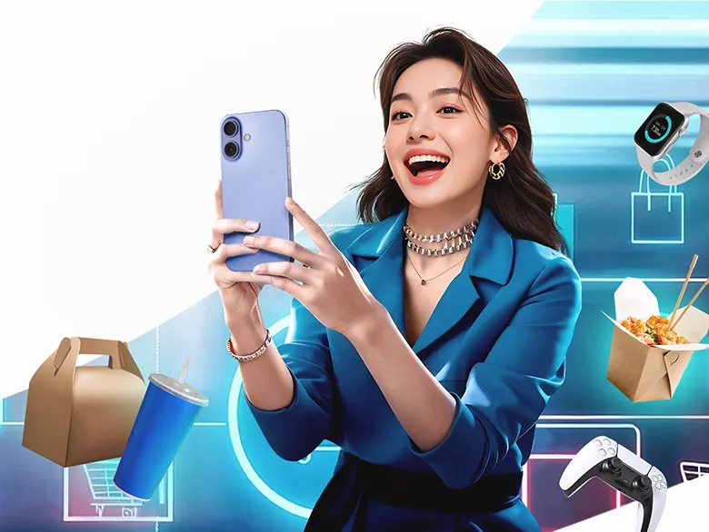 ช้อปออนไลน์และสั่งอาหารเดลิเวอรี สุดคุ้มตลอดปี กับบัตรเครดิต KTC VISA