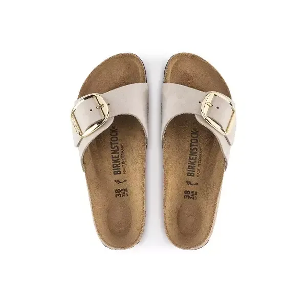 Madrid Big Buckle Nubuck สี Dove Gray