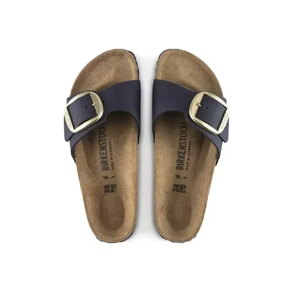 Madrid Big Buckle Nubuck Midnight