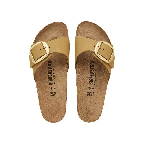 Madrid Big Buckle Nubuck Mud Green