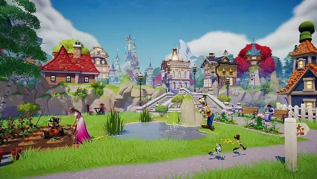 ตัวอย่างเกม Disney Dreamlight Valley
