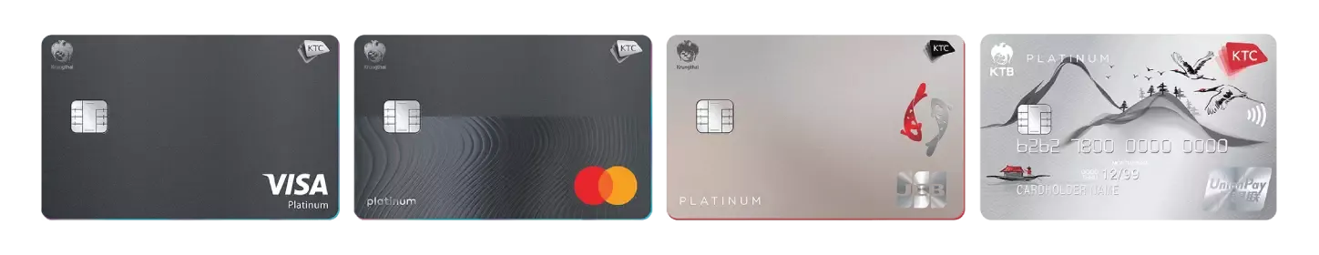 รูปภาพหน้าบัตรเครดิต KTC