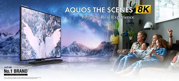 SHARP AQUOS The Scenes UHD LED