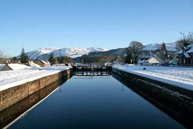 เมืองที่มีหิมะปกคลุมในสกอตแลนด์ เมืองที่มีหิมะปกคลุมในสกอตแลนด์