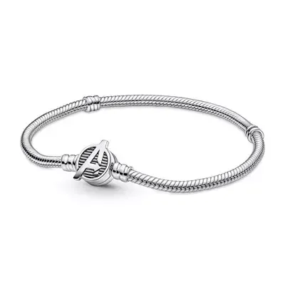 Logo Clasp Snake Chain Bracelet Logo Clasp Snake Chain Bracelet