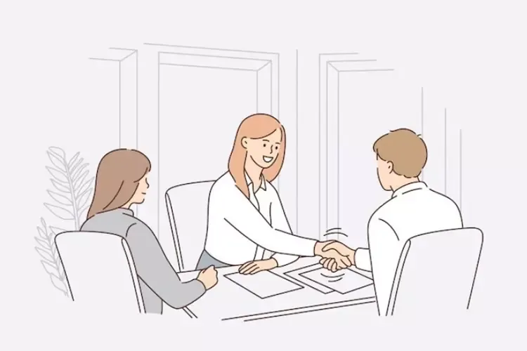 ตกลงเซ็นสัญญาทำธุรกิจ 