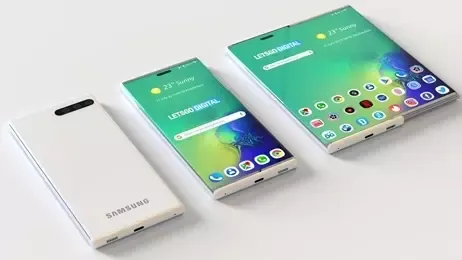 โมเดลมือถือหน้าจอสไลด์ได้ของ Samsung