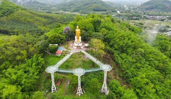 ภาพมุมสูงสกายวอร์คเชียงคาน ภาพมุมสูงสกายวอร์คเชียงคาน